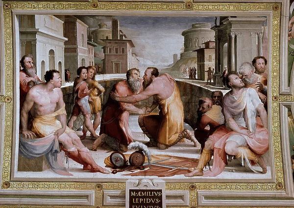 The conciliation of the Roman consul Marcus Fulvius Flaccus