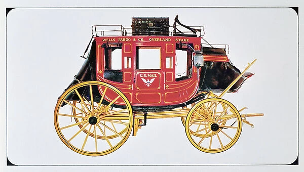 Concord Stagecoach used by Wells Fargo & Co. made in Concord