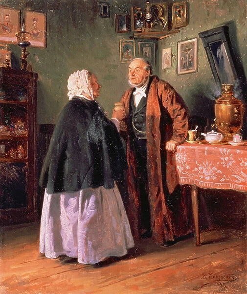 Congratulations, 1878 (oil on canvas)