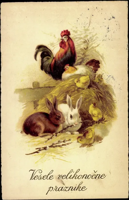 Framed Print : Congratulations Easter, rabbits, willow bibs, chicks Framed Print : Congratulations Easter, rabbits, willow bibs, chicks