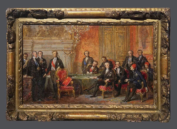 The Congress of Paris, from February 25 to March 30, 1856