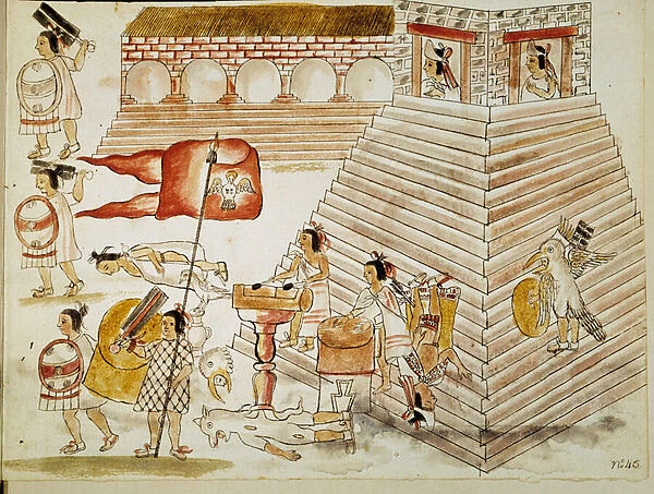 Conquete of Mexico: destruction of Tenochtitlan, capital of the Aztec empire