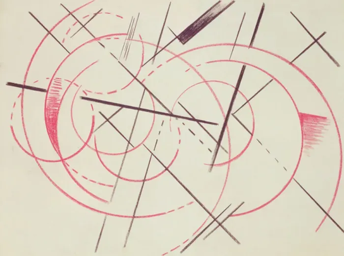 Framed Print : Constructivist Composition, 1922 (red and black crayon on paper) Framed Print : Constructivist Composition, 1922 (red and black crayon on paper)