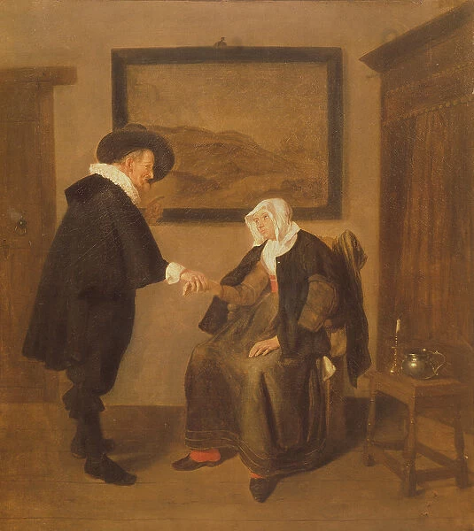 The Consultation, c. 1655 (oil on canvas)