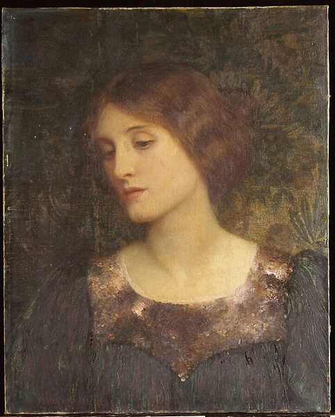 Contemplation, 1897 (oil on canvas)