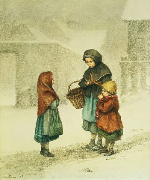 Conversation in the Snow