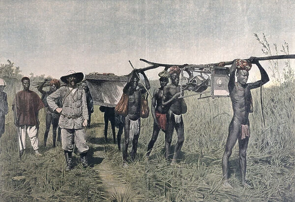 A Convoy on the Marchand Mission in 1898, from Le Petit Journal