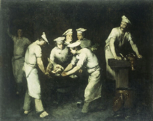 The Cooks (oil on canvas)