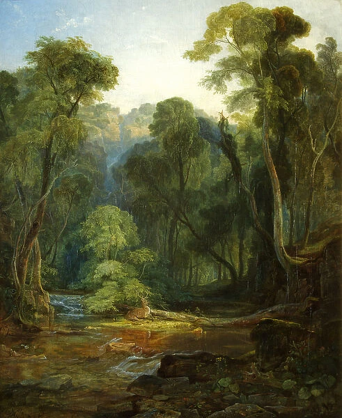 Coombe Glen, near Bristol, 1831 (oil on canvas)