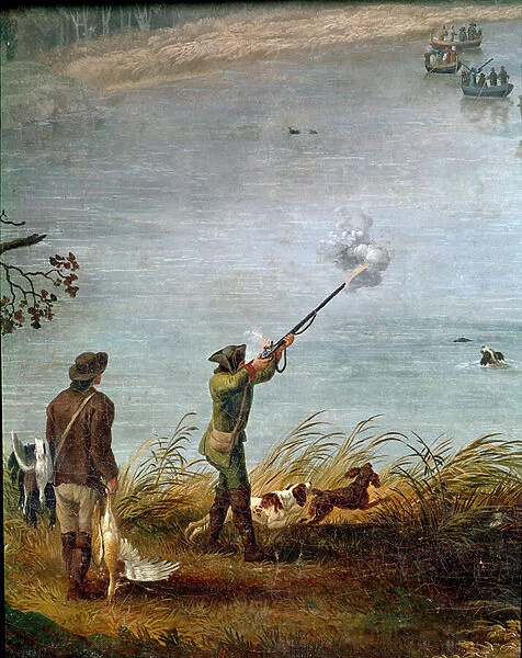 The Coot Hunt of Ferdinand I of the Two Sicilies (or Ferdinand IV of Naples) (1751-1825