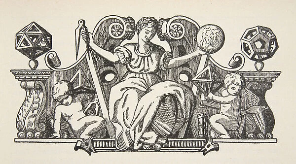 Copy of a cover illustration from Theatrum Instrumentorum de Besson