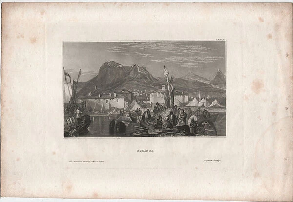 Corinth, 1836 (engraving)