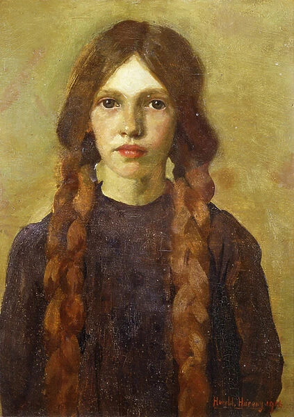 A Cornish Girl, 1926 (oil on panel)