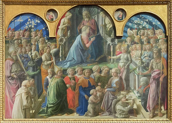 Coronation of the Virgin, 1439-47 circa, (tempera on wood)