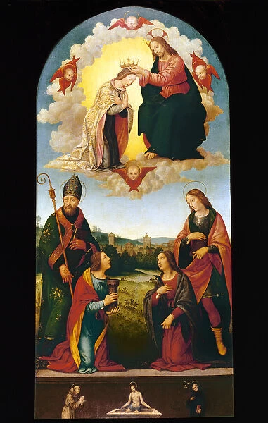 Coronation of the Virgin (oil on canvas)