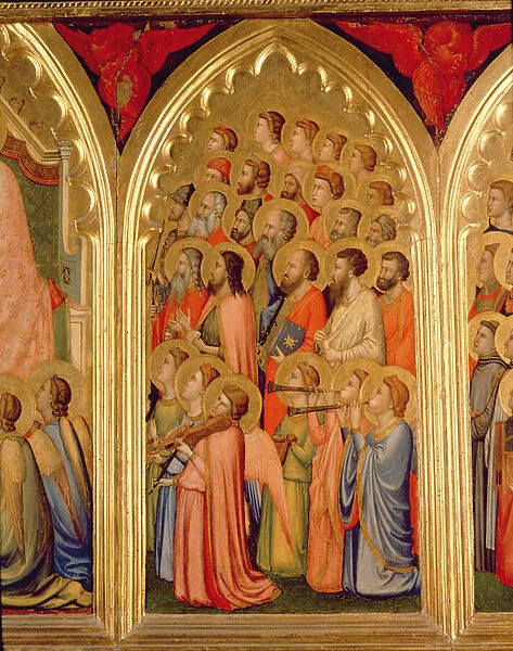 Coronation of the Virgin Polyptych (middle right panel) (see also 66540-66551)