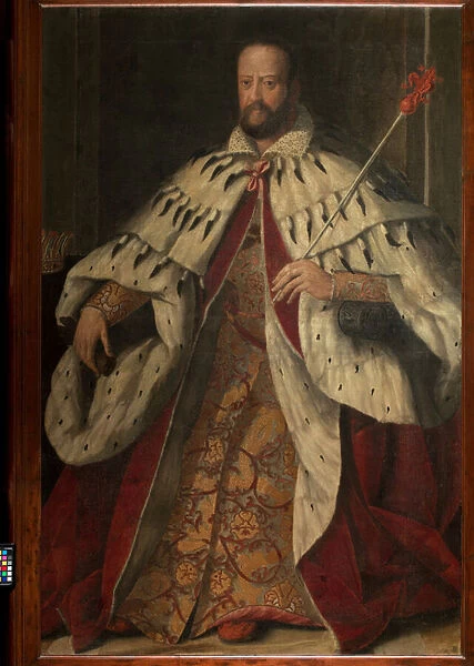 Cosimo I de Medici (oil on canvas)