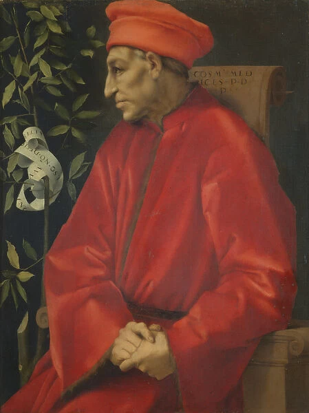 Cosimo de Medici (Il Vecchio), 1518 (oil on panel)
