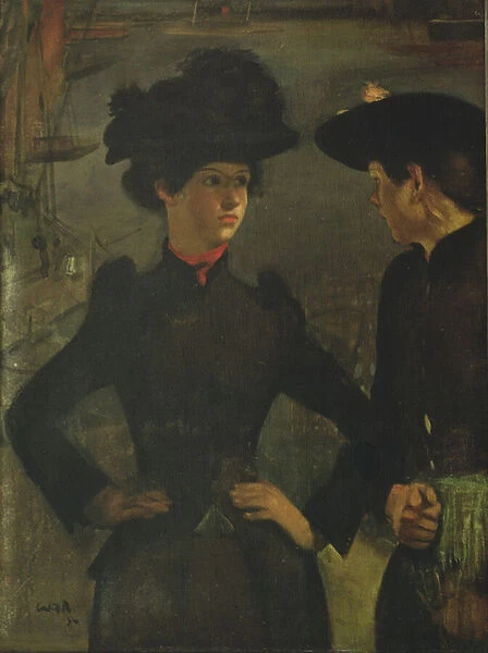 The Coster Girls, 1894 (oil on canvas)