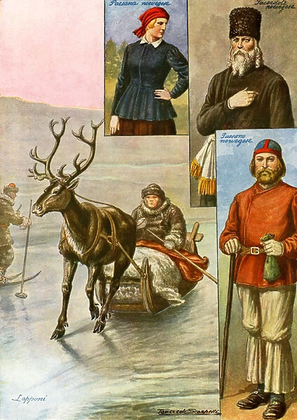 Costumes from Norway and Lapland