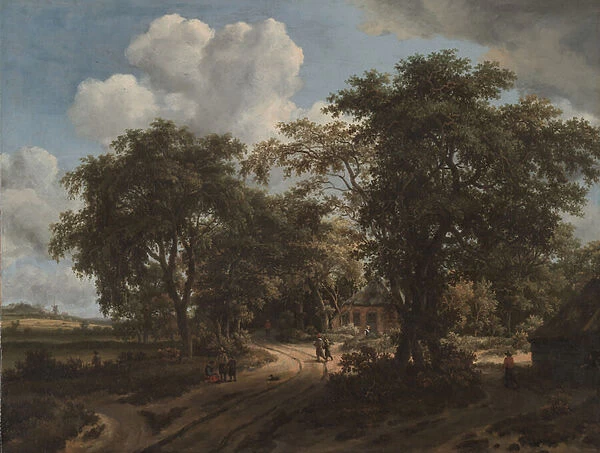 A Cottage in the Woods, c. 1662 (oil on canvas)