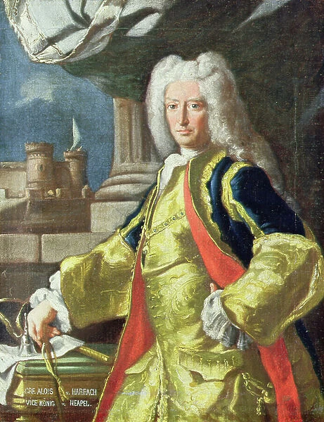 Count Alois Thomas Raimund Harrach, Viceroy of Naples