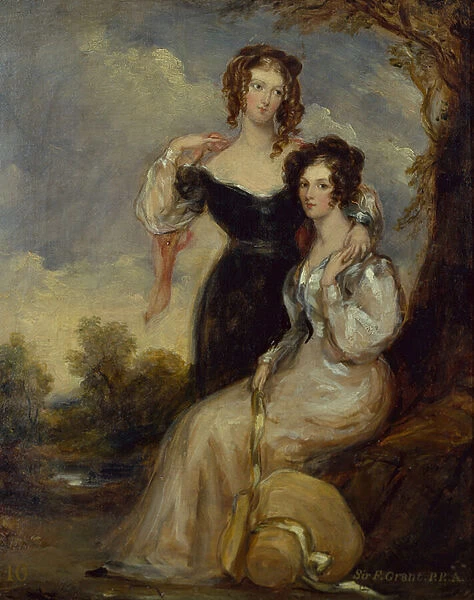 The Countess of Chesterfield and the Hon. Mrs. George Anson, daughters of Cecil