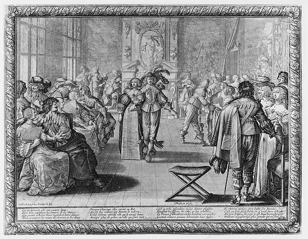 A Court Ball, c. 1630 (engraving)