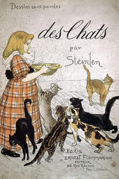 Front cover of Cats, Drawings Without Speech (colour lihto)