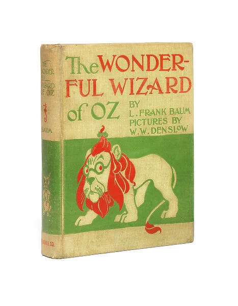 Front cover for the first edition of The Wonderful Wizard of Oz