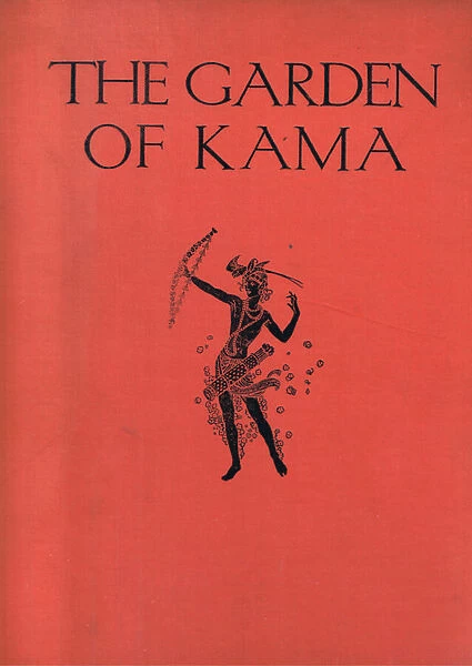 Front cover, illustration from The Garden of Kama (and other lyrics from India), 1920 (colour litho)
