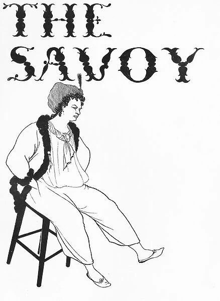 Front Cover illustration for The Savoy, 1896 (litho)