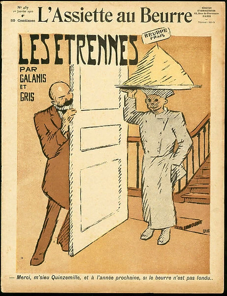 Cover of 'L Plate au beurre', number 457, Satirique en Colours
