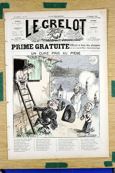 Cover of 'Le Grelot', numbero 718, Satirique en Colours