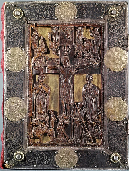 Cover of the psalter of St Elisabeth, 13th century