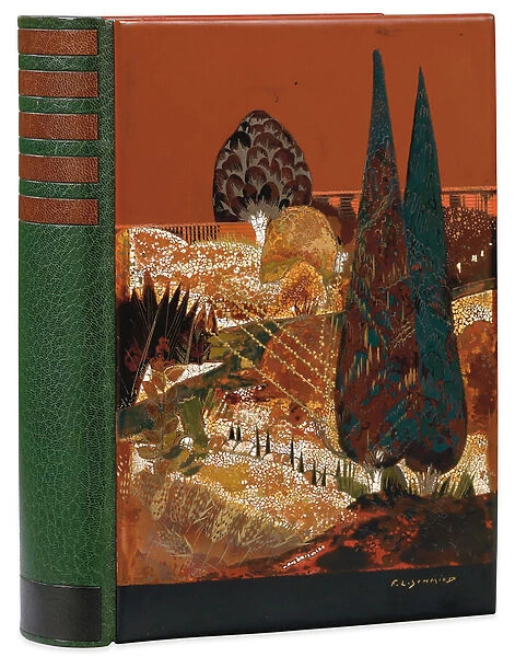 Front cover of The Song of Solomon, 1925 (leather)