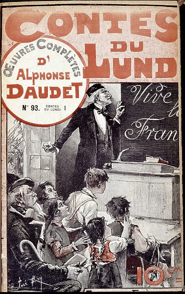 Cover of 'Tales du Lundi 'by Alphonse Daudet, Fayard