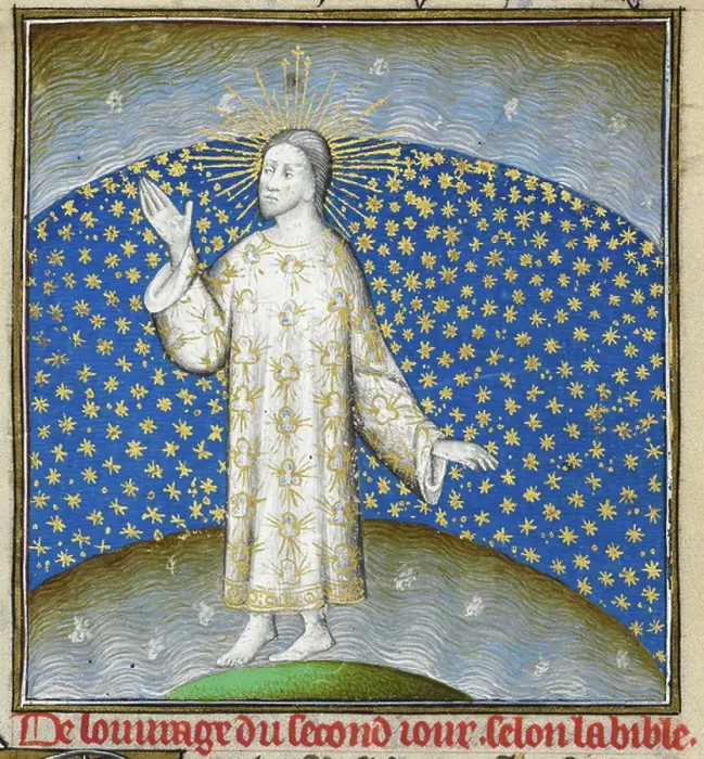 Framed Print : Creation. BL3293715 Creation.; British Library, London, UK; (add.info.: Bible Historiale