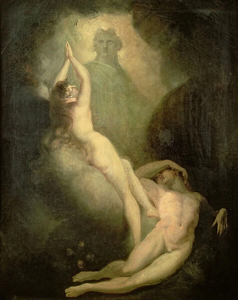 The Creation of Eve (oil on canvas)