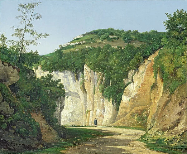 Cremieu, 1847 (oil on canvas)
