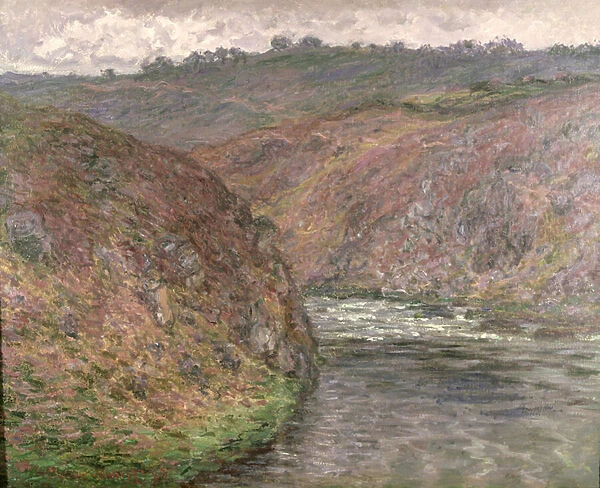 The Creuse, Dark weather, 1889 (oil on canvas)