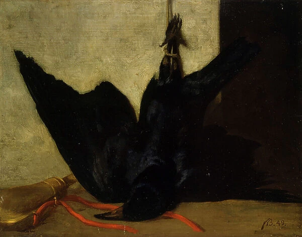 The Crow, 1849 (oil on panel)