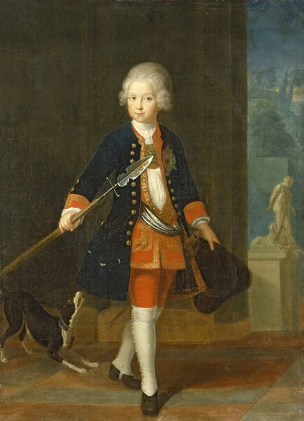 The Crown Prince Frederick II in his Corps de Cadets (uniform of the Kings Regiment)