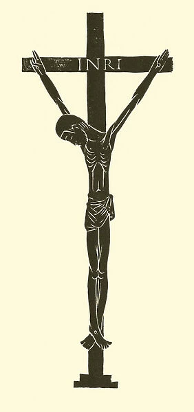 Crucifix, 1913 (litho)