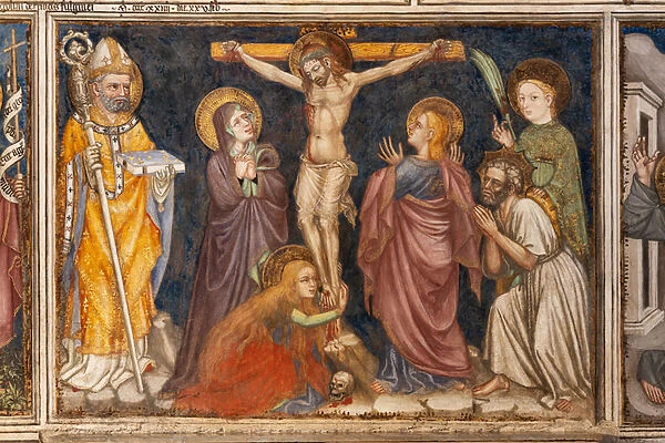 Detail of the Crucifixion, 1424