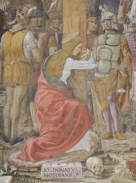 Crucifixion, 1495 (fresco) (detail of 3498420)