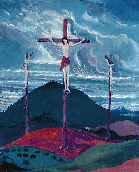 Crucifixion, 1913 (oil on canvas)