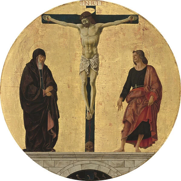 The Crucifixion, c. 1473-74 (tempera on poplar panel)