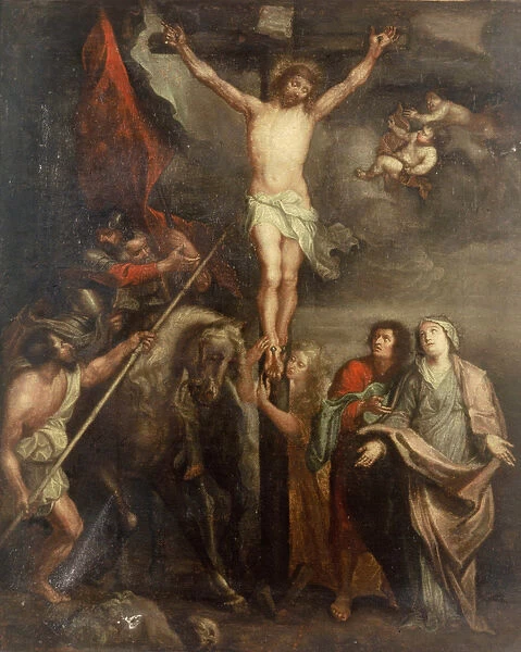 The Crucifixion (oil on canvas)