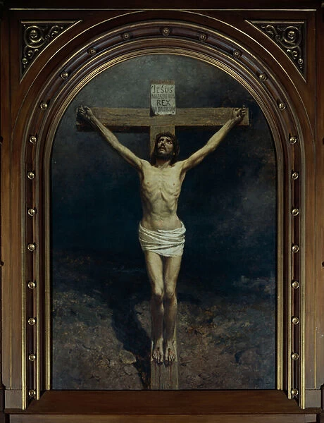 Crucifixion (oil on canvas)